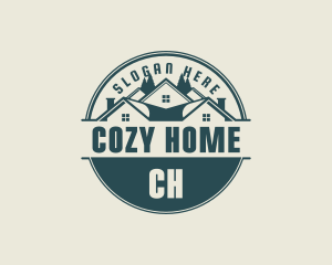 Home Roof Builder logo design