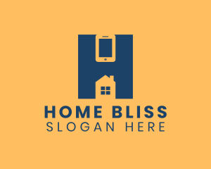 Mobile Home Phone logo design