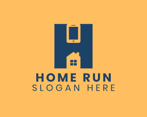 Mobile Home Phone logo design