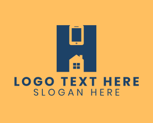 Mobile Application - Mobile Home Phone logo design