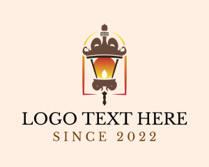 Decorative - Luxury Decorative Lamp logo design
