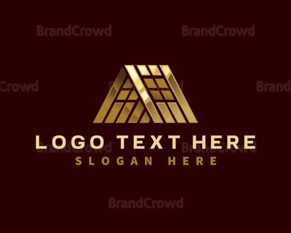 Luxury Roofing House Logo