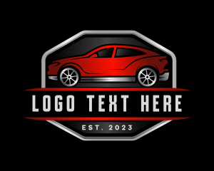 Sports Car - Repair Automotive Car logo design