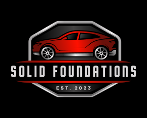 Sedan - Repair Automotive Car logo design
