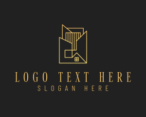 Contractor - Property Building Architecture logo design