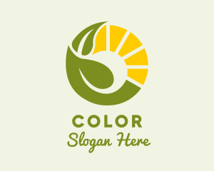 Tropical - Sun Farm Agriculture logo design