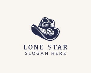 Star Cowboy Hat logo design