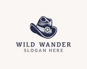 Star Cowboy Hat logo design