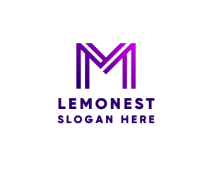 Marketing - Digital Marketing Letter M logo design