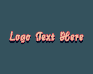 Business - Fancy Casual Script logo design