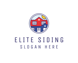 Siding - Home Neighborhood Property logo design