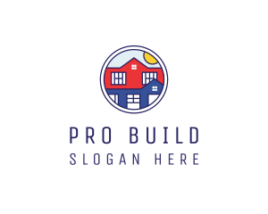 Home Neighborhood Property logo design