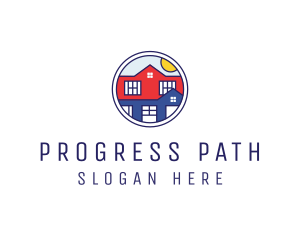 Home Neighborhood Property logo design