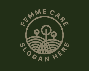 Trees Eco Lawn Care logo design