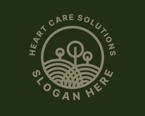 Trees Eco Lawn Care logo design