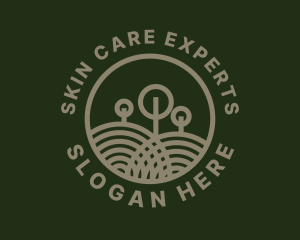 Trees Eco Lawn Care logo design