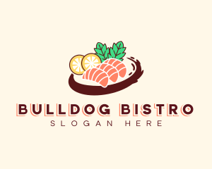 Delicious Asian Sushi Logo