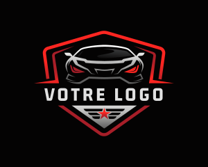 Transportation - Transport Race Car logo design