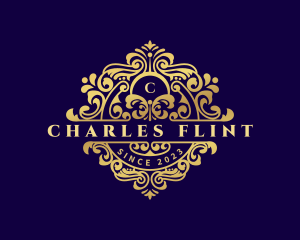 Decorative Royal Vine logo design