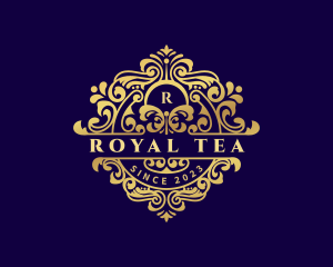 Decorative Royal Vine logo design