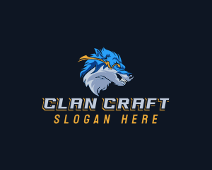 Clan - Esports Wolf Clan logo design