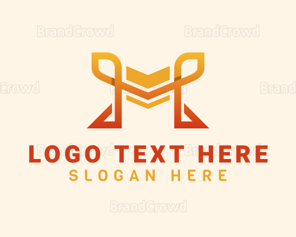 Generic Gradient Letter M Logo