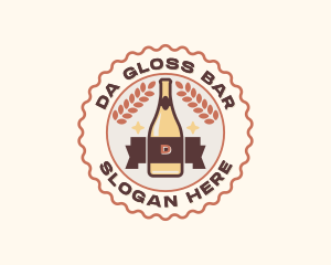 Beer Bottle Brewery logo design