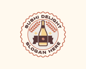 Beer Bottle Brewery logo design