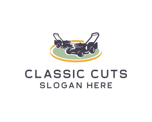 Lawn Care Grass Cutting logo design