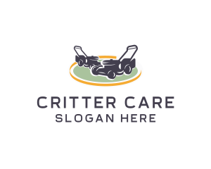 Lawn Care Grass Cutting logo design