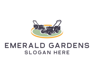 Lawn Care Grass Cutting logo design