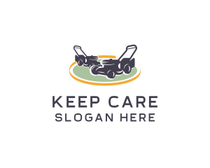 Lawn Care Grass Cutting logo design