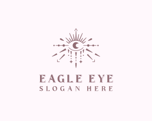 Eye Bohemian Tarot logo design