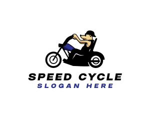 Motorcycle - Motorcycle Gang Dog logo design