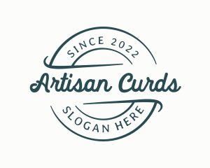 Modern Deluxe Cursive logo design