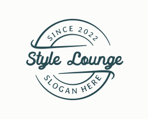 Casualwear - Modern Deluxe Cursive logo design