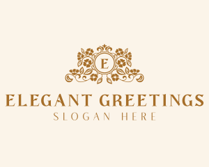 Feminine Floral Boutique logo design