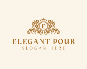 Feminine Floral Boutique logo design