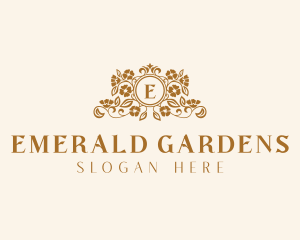 Feminine Floral Boutique logo design