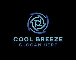 Fan - Fan Wind Cooling logo design