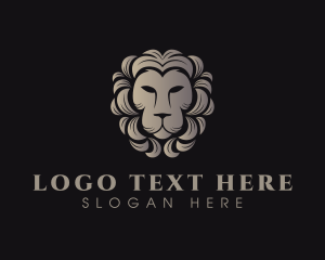 Luxury Elegant Lion Logo