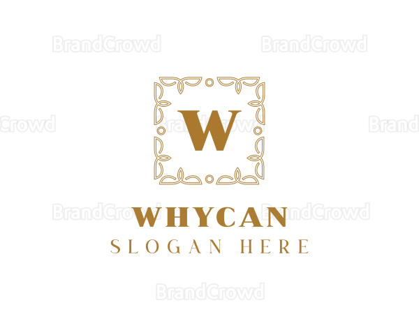 Luxurious Antique Frame Logo