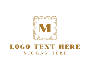 Intricate - Luxurious Antique Frame logo design