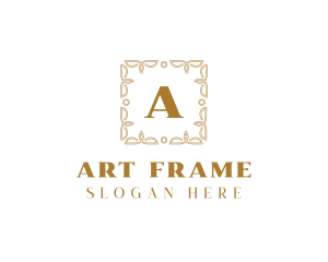 Frame - Luxurious Antique Frame logo design