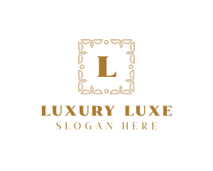 Luxurious Antique Frame  logo design