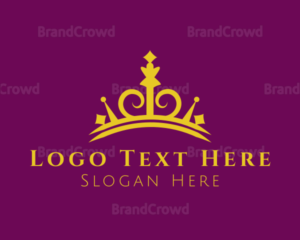 Tiara Crown Luxury Logo