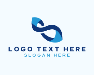 Letter He - Infinite Marketing Business Letter S logo design