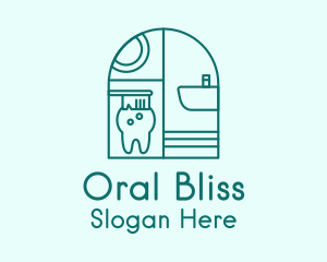 Oral - Toothbrush Dental Tooth logo design