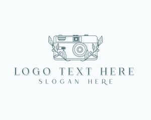Photographer - Camera Photography Videographer logo design