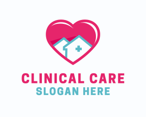 Heart Home Care logo design